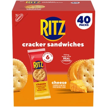 (image for) Ritz Crackers Sandwiches Cheese 1.35oz, 40ct
